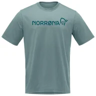 Koszulki sportowe męskie - Koszulka męska Norrona 29 cotton Norrøna viking T-shirt Rozmiar: M / Kolor: jasnoniebieski - miniaturka - grafika 1