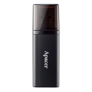 Apacer USB flash disk, USB 3.0, 32GB, AH25B, czarny, AP32GAH25BB-1, USB A, z osłoną - Pendrive - miniaturka - grafika 1