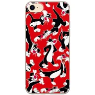 Etui i futerały do telefonów - ERT GROUP etui na telefon Iphone 7/8/ SE 2/ SE 3, case oryginalny i oficjalnie licencjonowany przez Looney Tunes, wzór Sylvester 006, optymalnie dopasowane, plecki z TPU częściowo przeźroczyste - miniaturka - grafika 1