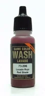 Akcesoria i części modelarskie - Vallejo Farba akrylowa Wash - Red Wash nr 73206 / 17ml 73206 - miniaturka - grafika 1