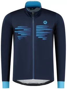 Męska Kurtka Rowerowa Rogelli Radius| Blue - Rozmiar L - Kurtki męskie - miniaturka - grafika 1