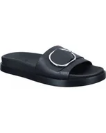 Klapki i japonki damskie - KLAPKI RIEKER - 900172-01 BLACK - Rieker - miniaturka - grafika 1