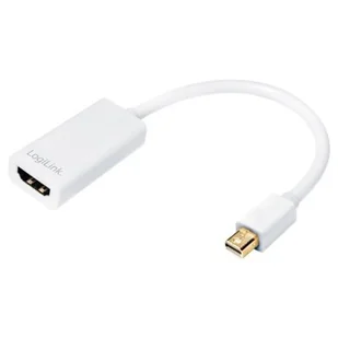 Logilink Adapter Mini DisplayPort do HDMI z audio CV0036A - Adaptery i przejściówki - miniaturka - grafika 1