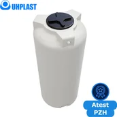 Zbiorniki na deszczówkę - UHP Zbiornik na wodę 1000l UHP VERTICON HIGH V-1003 Biały - miniaturka - grafika 1