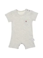 Kombinezony dla dzieci - Chłopięcy rampers szary Nicol r.92 - miniaturka - grafika 1