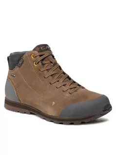 Buty zimowe męskie - CMP Trekkingi Elettra Mid Hiking Shoes Wp 38Q4597 Brązowy - grafika 1