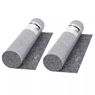 vidaXL Filcowa mata malarska, antypoślizgowa, 2x50 m, 280 g/m, szara vidaXL - Podnóżki, podpórki, podkładki - miniaturka - grafika 1