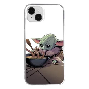 ERT GROUP etui na telefon Apple Iphone 14 PLUS, case oryginalny i oficjalnie licencjonowany przez Star Wars, wzór Baby Yoda 027, optymalnie dopasowane, plecki z TPU - Etui i futerały do telefonów - miniaturka - grafika 1