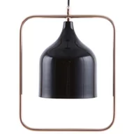 Lampy sufitowe - Beliani Lampa wisząca Lampa wisząca metalowa czarna MAVONE 79240 - miniaturka - grafika 1