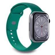 Akcesoria do smartwatchy - Pasek PURO Icon do Apple Watch 42/44/45/49mm Zielony - miniaturka - grafika 1