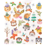 Scrapbooking - Naklejki Świąteczne Zwierzaki, 29 Szt. - miniaturka - grafika 1