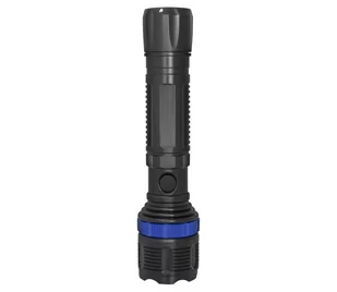 Sencor - LED Latarka LED/1W/2xD IP22 czarna/niebieska - Latarki - miniaturka - grafika 1