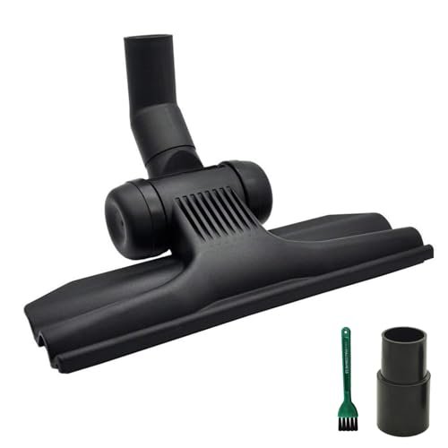 EZ SPARES 1 1/4 cala 32 mm uniwersalna głowica szczotki do odkurzacza ultracienka z dużym kołem idealna do czyszczenia przestrzeni pod łóżkiem pasuje do odkurzacza, Bissella, Eureka, Royal, Dirt