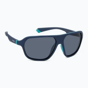 Okulary przeciwsłoneczne Polaroid PLD 2152/S matte blue/blue polarized WYSYŁKA W 24H 30 DNI NA ZWROT - Okulary przeciwsłoneczne - miniaturka - grafika 1