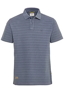camel active Męski 409965/1P21 T-shirt męski, niebieski (Stone Blue), XL, Stone Blue, XL - Koszulki męskie - miniaturka - grafika 1