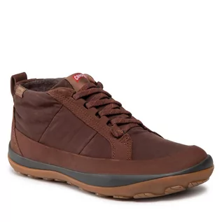 Botki męskie - Trzewiki Camper - Peu Pista GM K300417-006 Brown - grafika 1