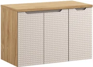 Meble łazienkowe - Zestaw meblowy 90cm z blatem - miniaturka - grafika 1