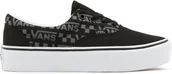 Sneakersy damskie - VANS obuwie damskie VANS ERA PLATFORM REFLECTIVE LOGO) Black/True White - miniaturka - grafika 1