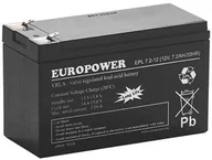 Baterie do zasilaczy awaryjnych UPS - Akumulator EUROPOWER serii EPL 12V 7,2Ah T1  -  - 38 sklepów w całej Polsce - miniaturka - grafika 1