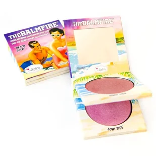 The balm THE BALM - THE BALMFIRE - HIGHLIGHTING SHADOW/BLUSH DUO - Rozświetlacz i róż do modelowania twarzy - BEACH GOER - Rozświetlacze do twarzy i ciała - miniaturka - grafika 2