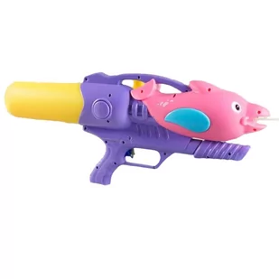 PISTOLET NA WODĘ KARABIN DELFIN BROŃ ZABAWKA WODNA ZESTAW DLA DZIECI - Zabawki militarne - miniaturka - grafika 1