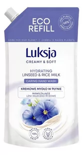 Luksja Mydło w płynie Linseed Zapas 900ml - Mydła - miniaturka - grafika 2