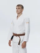 Kimona, stroje i obuwie - MANTO Kimono/GI BJJ Męskie RISE 2.0 Białe A1 - miniaturka - grafika 1