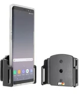 Uchwyty samochodowe do telefonów - Uchwyt uniwersalny regulowany do Samsung Galaxy S25+ bez futerału oraz w futerale lub etui o wymiarach: 75-89 mm (szer.), 6-10 mm (grubość) - miniaturka - grafika 1