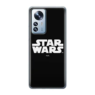Etui Gwiezdne Wojny 001 Star Wars Nadruk pełny Czarny Producent: Xiaomi, Model: 12 PRO - Etui i futerały do telefonów - miniaturka - grafika 1