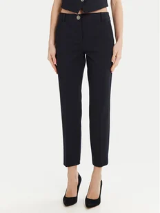 Marella Chinosy Dotto 2513781014 Granatowy Slim Fit - Spodnie damskie - miniaturka - grafika 1