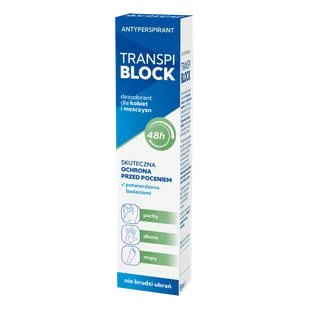 Transpiblock, dezodorant, 150 ml - Dezodoranty i antyperspiranty unisex - miniaturka - grafika 1