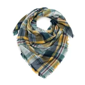 Apaszki i szaliki damskie - Chusta Zawsze w kratkę - miniaturka - grafika 1