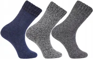 Skarpetki męskie - Skarpety we��niane MORAJ CSW900-001 3-pak 39-42 - miniaturka - grafika 1