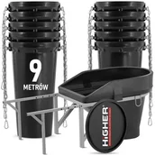 Inne urządzenia budowlane - Zsyp do gruzu budowlany HIGHER zestaw o długości 9 metrów MOCNY - miniaturka - grafika 1