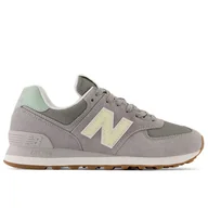 Buty sportowe damskie - Buty New Balance WL574RB - szare - miniaturka - grafika 1