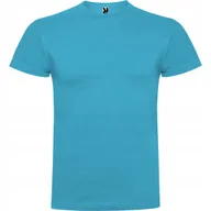 Koszulki męskie - T-shirt Męski Bawełniany Koszulka męska ROLY Braco CA6550 TURQUOISE XL - miniaturka - grafika 1