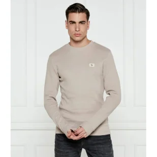 CALVIN KLEIN JEANS Longsleeve Regular Fit - Koszulki męskie - miniaturka - grafika 1