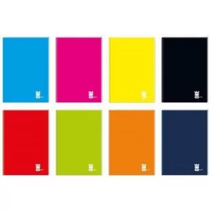 INTERDRUK  Zeszyt A5/96K kratka UV One Color (10szt) - Artykuły biurowe - miniaturka - grafika 1