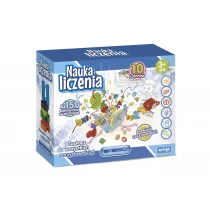 Klocki Nauka Liczenia E-Edu 150 el Nowa - Książki edukacyjne - miniaturka - grafika 1