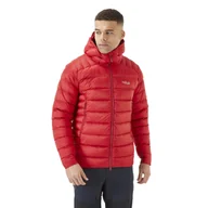 Kurtki narciarskie - Kurtka puchowa męska Rab Electron Pro Down Jacket z kapturem - miniaturka - grafika 1
