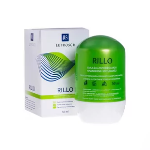 Lefrosch RILLO Emulsja zapobiegająca nadmiernej potliwości - 50 ml - Dezodoranty i antyperspiranty unisex - miniaturka - grafika 1