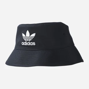 Kapelusz przeciwsłoneczny dziecięcy bawełniany adidas Bucket Hat AC AJ8995 51-53 cm Czarny (4056559601867) - Czapki dla dzieci - miniaturka - grafika 1