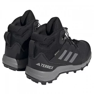 Buty adidas Terrex Mid GTX K Jr (kolor Czarny, rozmiar 39 1/3) - Buty trekkingowe damskie - miniaturka - grafika 4