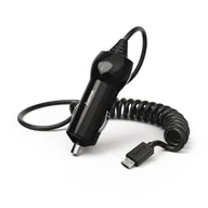 Ładowarki samochodowe - ŁADOWARKA SAMOCHODOWA MICRO USB 12V 1,2A CZARNA) - miniaturka - grafika 1