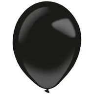 Balony i akcesoria - Balony lateksowe Decorator Pastelowe Fashion Czarne, 12cm, 100 szt. - miniaturka - grafika 1