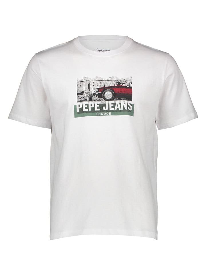 Pepe Jeans Koszulka w kolorze białym