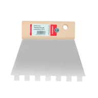 Narzędzia murarskie - Szpachla trapezowa NIERDZEWNA 15 cm ZĄB 10X10 mm COMENSAL - miniaturka - grafika 1