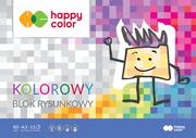 Szkolne artykuły papiernicze - Happy Color blok rysunkowy, format A3, kolorowy - miniaturka - grafika 1