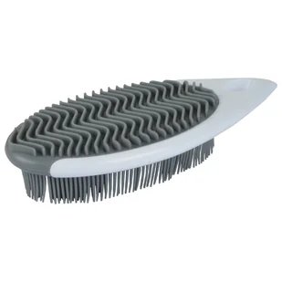 Silikonowa szczotka do zbierania sierści, 7 x 12 cm - Miotły, szufle, mopy - miniaturka - grafika 1