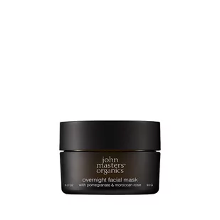 John Masters Organics Organics Overnight Facial Mask - Pomegranate &amp; Moroccan Rose Maska do twarzy z granatem i różą na noc 93 g - Maseczki do twarzy - miniaturka - grafika 1